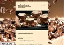 Sites similar to caffemaxima.hu