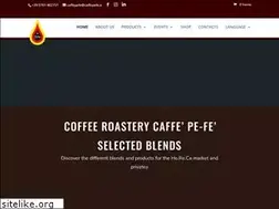 Sites similar to caffepefe.it