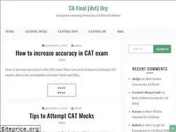 Sites similar to cafinal.org