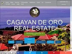 Sites similar to cagayandeororealestate.ph