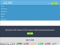 Sites similar to cagcertified.com