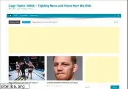Sites similar to cage-fights.com