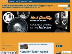 Sites similar to caglarhoparlor.wordpress.com