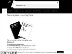 Sites similar to cah-fans.de