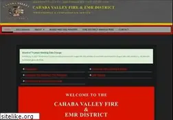 Sites similar to cahabavalleyfire.org