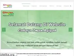 Sites similar to cahayaimanaqiqah.com