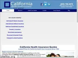 Sites similar to cahealthquoteins.com