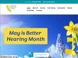 Sites similar to cahearingaidcenter.com