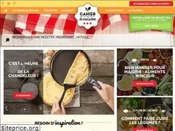 Sites similar to cahierdecuisine.com