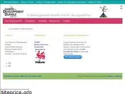 Sites similar to cahiers-developpement-durable.be