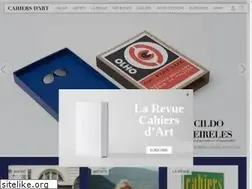 Sites similar to cahiersdart.com