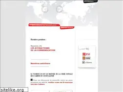 Sites similar to cahiersdujournalisme.net