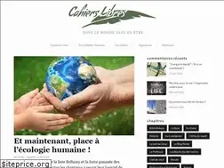Sites similar to cahierslibres.fr
