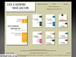 Sites similar to cahiersmaxjacob.org