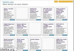 Sites similar to cahilim.com