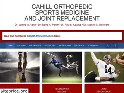 Sites similar to cahillorthopedic.com