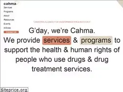 Sites similar to cahma.org.au
