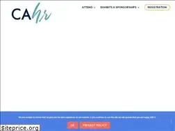 Sites similar to cahrconference.org