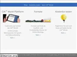 Sites similar to cai-world.com