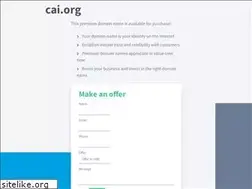 Sites similar to cai.org