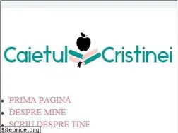 Sites similar to caietul-cristinei.ro