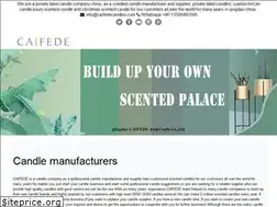 Sites similar to caifedecandles.com