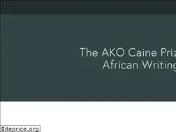 Sites similar to caineprize.com