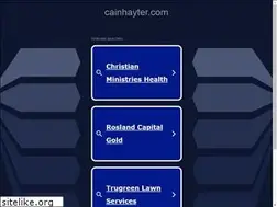 Sites similar to cainhayter.com