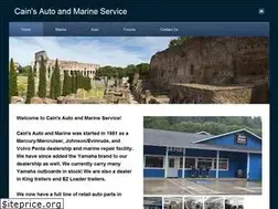 Sites similar to cainsautoandmarine.com