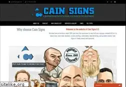 Sites similar to cainsigns.com