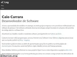 Sites similar to caiocarrara.com.br