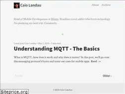 Sites similar to caiolandau.com