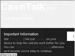 Sites similar to cairntalk.net