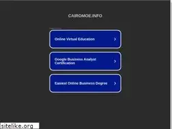 Sites similar to cairomoe.info