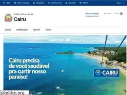Sites similar to cairu.ba.gov.br