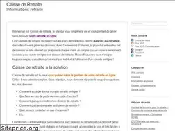 Sites similar to caisse-de-retraite.fr