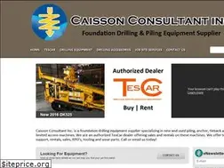 Sites similar to caissonconsultant.com