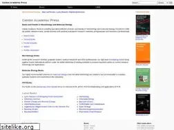 Sites similar to caister.com