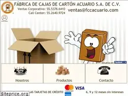 Sites similar to cajasdecartonacuario.com