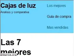 Sites similar to cajasdeluz10.com