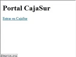 Sites similar to cajasur.es