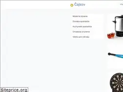 Sites similar to cajkov.sk