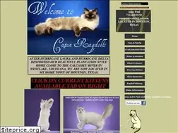 Sites similar to cajunragdolls.com