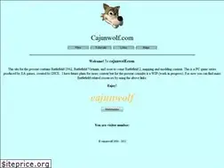 Sites similar to cajunwolf.com