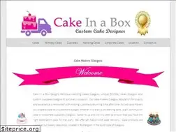 Sites similar to cakeinabox.co.uk