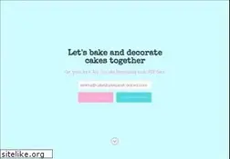 Sites similar to cakesbakesandcookies.com