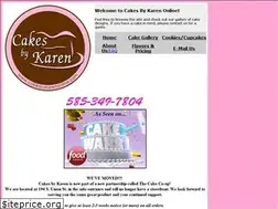 Sites similar to cakesbykarenonline.com