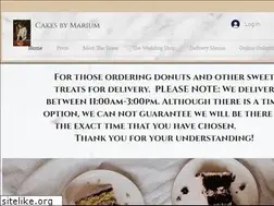Sites similar to cakesbymarium.net