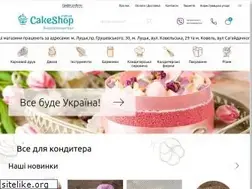 Sites similar to cakeshop.com.ua