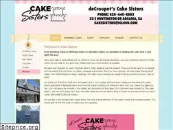 Sites similar to cakesisters.com